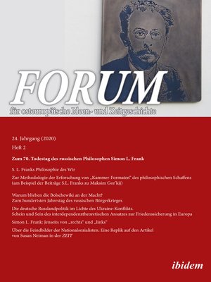 cover image of Forum für osteuropäische Ideen- und Zeitgeschichte